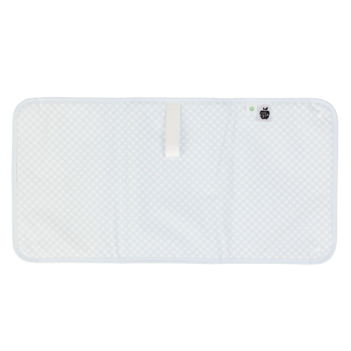 The changing pad- blue gingham