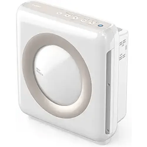 Coway Airmega AP-1512HH(W) True HEPA Purifier with Air Quality Monitoring, Auto, Timer, Filter Indicator, and Eco Mode, 16.8 x 18.3 x 9.7, White - AP-1512HH White