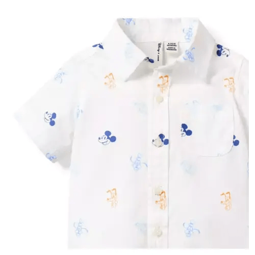 Disney Mickey Mouse Cabana Matching Baby Set