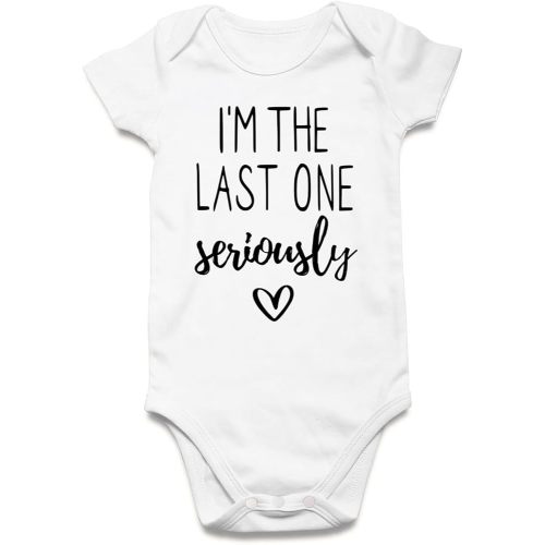 UNICOMIDEA Baby Boys Girls Romper Letter Printed Newborn Outfit Short Sleeve Bodysuits 0-12 Months