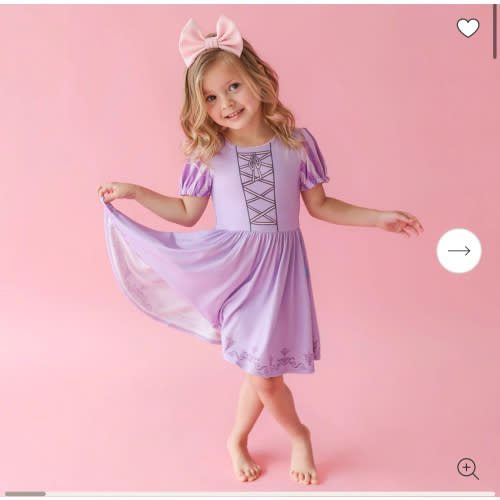 Disney Princess Purple Girl Twirl Dress | Rapunzel