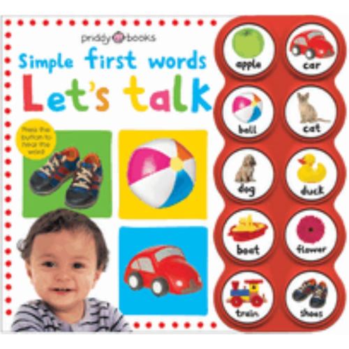 Roger Priddy: Simple First Words Let's Talk (Board Book)