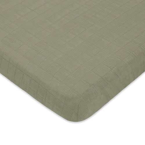 Babyletto Crib Sheet in GOTS Certified Organic Muslin Cotton