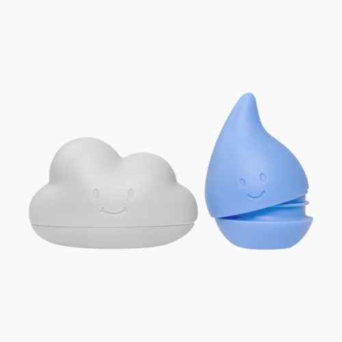 Ubbi Cloud and Droplet Bath Toys - Muted