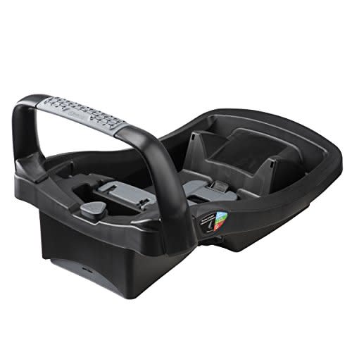 Evenflo SafeMax Baby Car Seat Base with Anti-Rebound Bar, Belt Lock Off, 4 Position Adjustment Dial, Advanced Latch Technology, Black