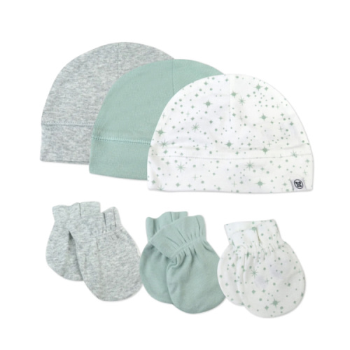 6-Piece Organic Cotton Mitt and Hat Set | Honest Baby Clothing