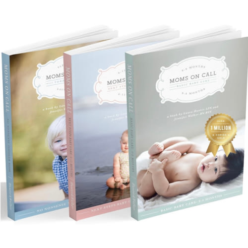 Moms on Call 3 Book Bundle | Basic Baby Care, Next Steps Baby Care, & Toddler Book 0 Months-4 Years | Parenting Set