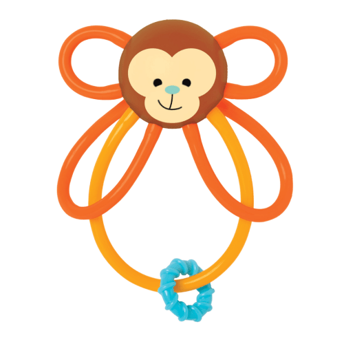 Manhattan Toy Winkel Monkey Rattle & Sensory Teether