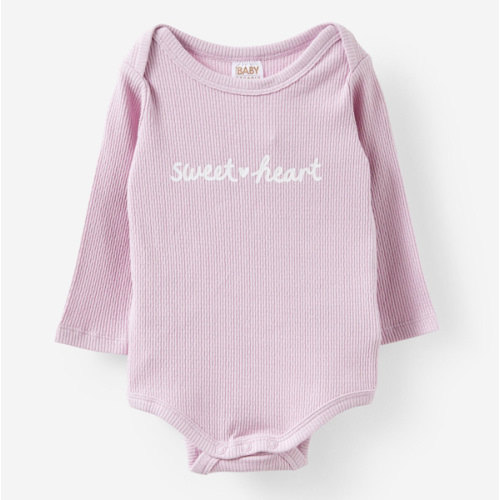 Organic Pointelle Long Sleeve Bubbysuit