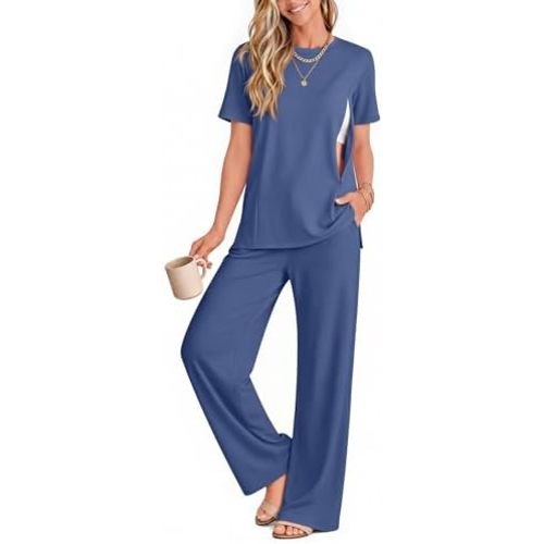 2Pc Postpartum Nursing Pajamas Set