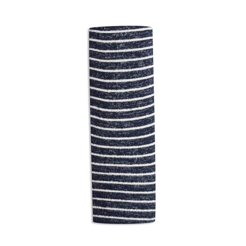 aden + anais Snuggle Knit Baby Swaddle Blanket for Newborn Girl and Boy, Versatile Stroller Cover, Burp Cloth, Nursing Shield, 47 x 47 Inch, Navy Stripe