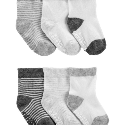 Neutral Baby 6-Pack Ankle Socks | Carter’s Oshkosh Canada
