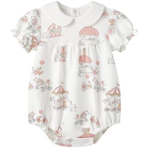 pureborn Baby Girls Boys Bodysuit Super Soft Cotton Romper 0-24 Months