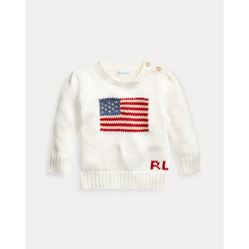 American Flag Sweater | Sweaters BABY GIRL (0-24 months) | Ralph Lauren