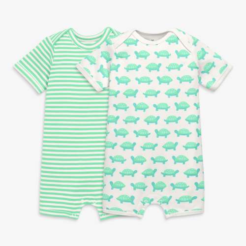 Organic babysuit shortie 2-pack gift set | Primary.com