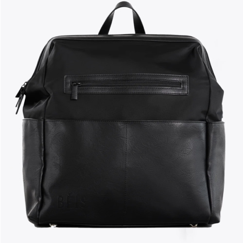 BÉIS 'The Diaper Backpack' in Black - Black Diaper Bag & Diaper Backpack