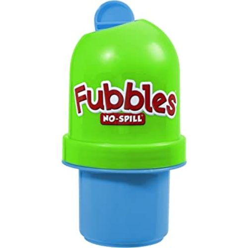 Little Kids Fubbles No-Spill Tumbler Includes 4oz Bubble Solution and bubble wand (tumbler colors may vary) Multicolor
