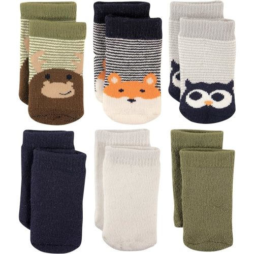 Luvable Friends Unisex Baby Newborn and Baby Socks Set