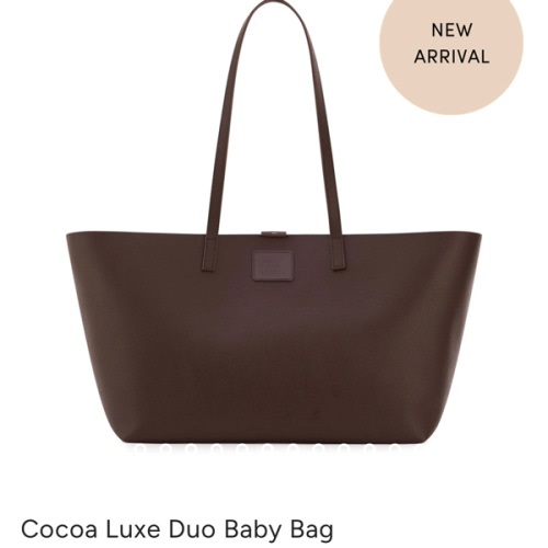 Cocoa Luxe Duo Baby Bag