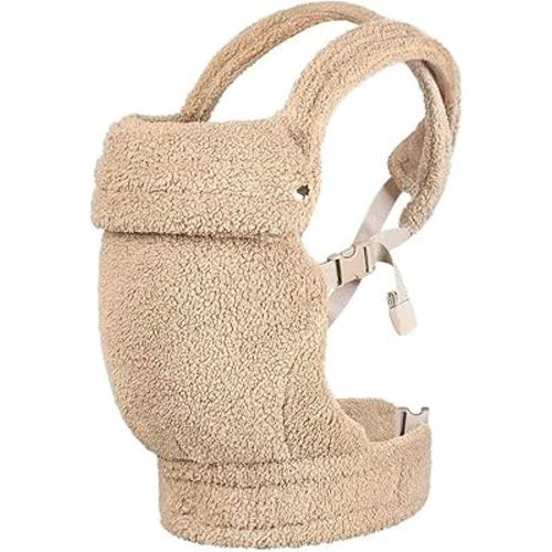 Ergonomic Baby Carrier | Soft and Durable Fabric for Lasting Comfort | Adjustable Backpack Design for 7-35 lbs | Adorable Teddy Pattern