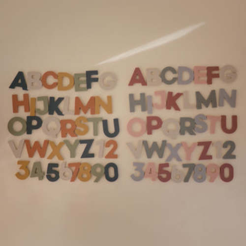 Letters & Numbers Bath Play Set – Mushie