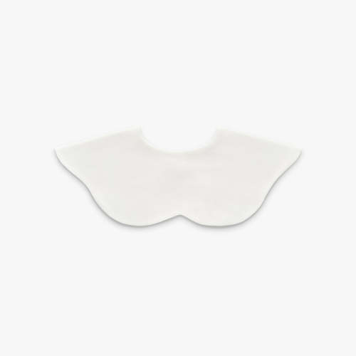 Solid Winglet Bib - Ivory | Gooselings