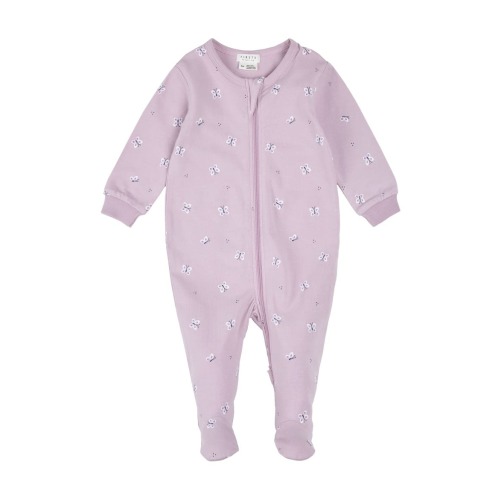 Fitted Stretch Organic Cotton Footie Pajamas