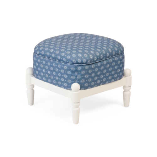 17in Block Print Storage Cocktail Ottoman | Home | T.J.Maxx