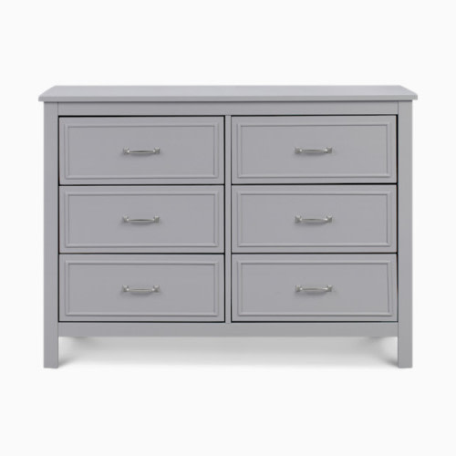Charlie 6-Drawer Double Dresser - Grey