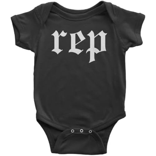Expression Tees REP Reputation Music Infant One-Piece Bodysuit and ToddlerT-shirt, Soft Cotton, Comfortable Fit