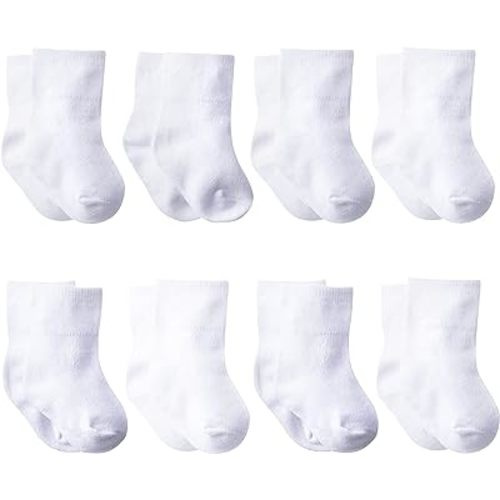 Amazon.com: Gerber Baby 8-Pack Wiggle-Proof Jersey Ankle Socks: Clothing, Shoes & Jewelry