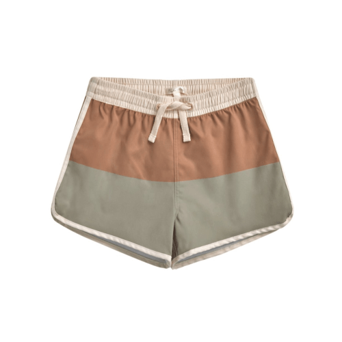 Rylee & Cru Swim Trunk, Color Block