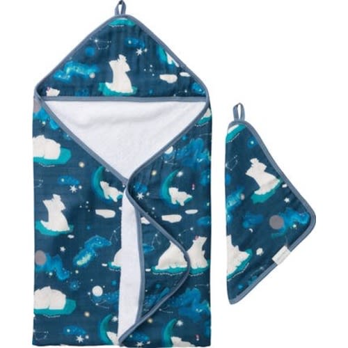 Hooded Towel & Washcloth Set