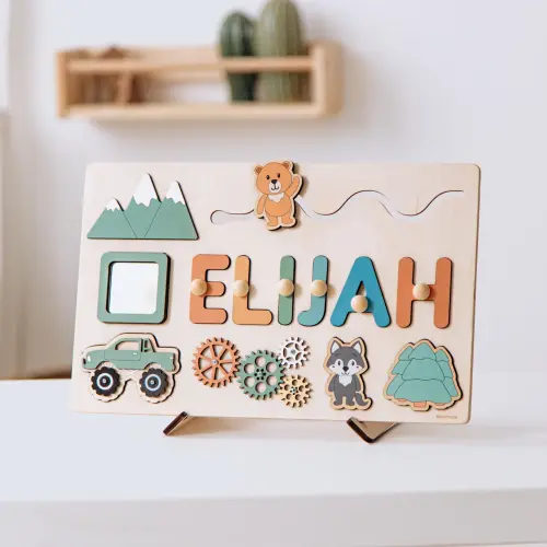 Personalized Busy Board by BusyPuzzle