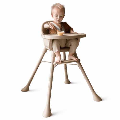 HARPPA 3-in-1 Convertible Baby High Chair, Feeding Chair for Toddlers , Khaki