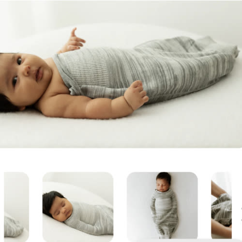 Grey Swaddle Sleep Sack – Swaddelini