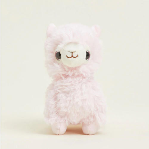 Microwavable Pink Llama Warmies Junior | Warmies USA