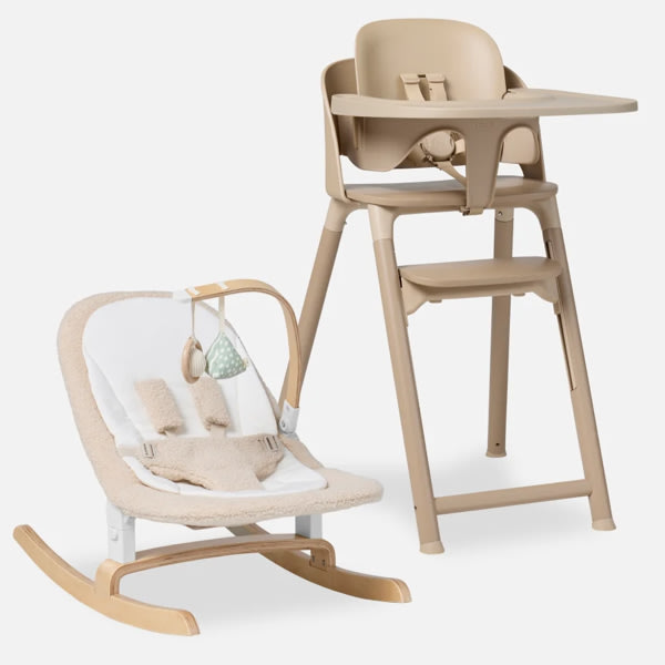 The Chair II Newborn Bundle - Biscotti