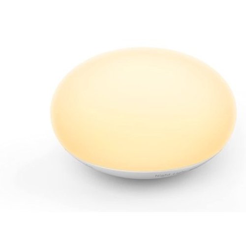 WANGQIANG Baby Night Light, Nursery Night Lamp for Breastfeeding, Soft BPA Free Silicone Touch Night Lamp, Eye Caring, Easy Flip Design, Stepless Dimming, 1-Pack