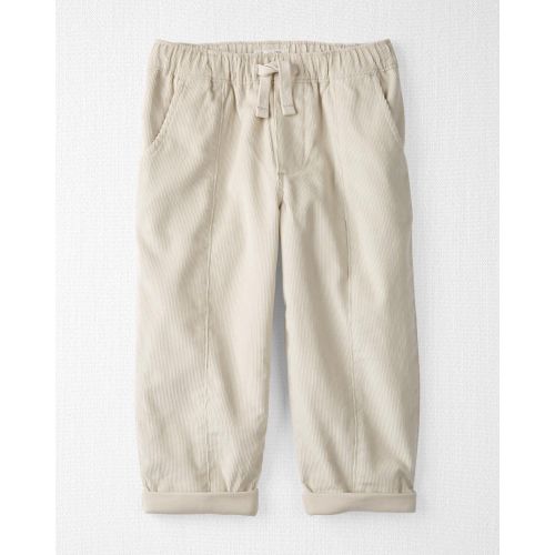 Toddler Organic Cotton Corduroy Pants in Toasted Wheat - Little Planet | Carter's