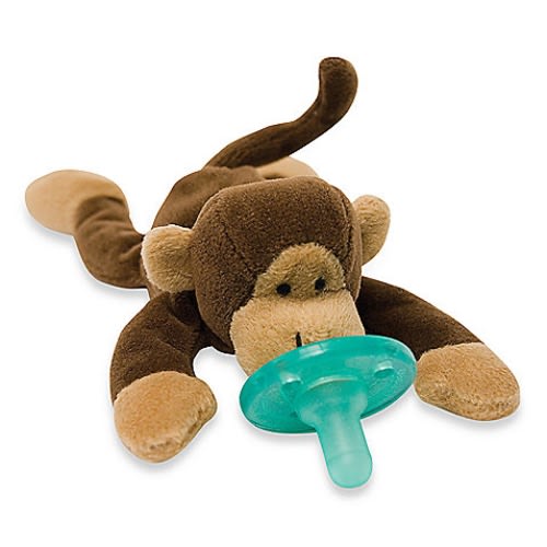 Wubbanub Infant Plush Toy Pacifier - Monkey