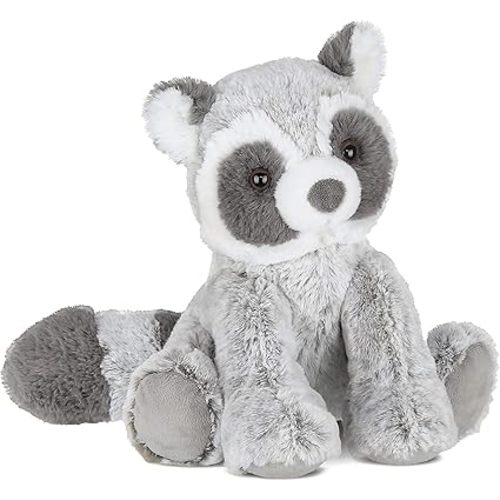 Bearington Ringo Plush Raccoon Stuffed Animal, 10.5 Inch