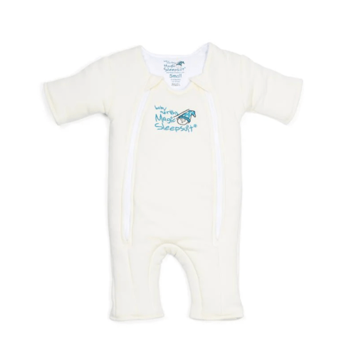 Cream Baby Merlin’s Magic Sleepsuit | Soft 100% Cotton Infant Sleepsuit