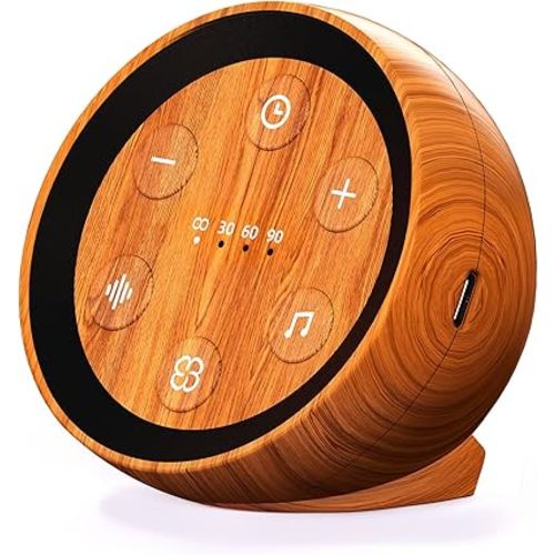 Portable Sound Machine White Noise Machine for Baby Kids Adults Sleeping with 32 Soothing Sounds 32 Volume Levels Brown Noise Machine with 4 Timer Memory Funtion for Travel Office Privacy