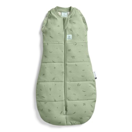 ergoPouch Cocoon Swaddle Sack 1.0 TOG - Baby Sleep Sack, Gentle Snug Fit Helps Calm Startle Reflex, Ideal for Arms In/Out Sleeping, Soft Breathable Fabric for Better Sleep (0-3 Months, Willow)