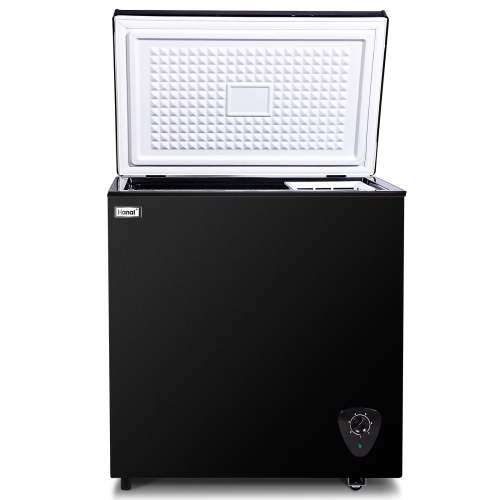 WANAI 5 Cu ft Freezer, Chest Freezer,Black