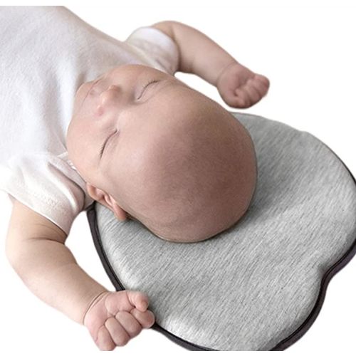 DUADELI Head & Neck Support Breathable 3D Air Mesh Organic Cotton Bassinet Bedding Sets, Best Headrest for Strollers for Infants & Toddlers