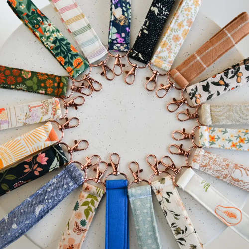 Key Fobs Made from Reclaimed Scraps - Zest