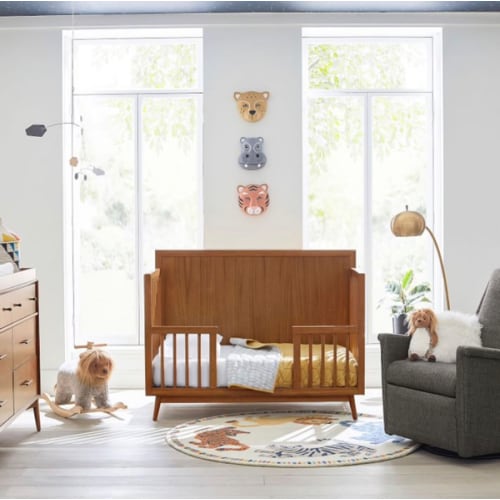 Mid-Century 4-in-1 Crib Toddler Bed Conversion Kit Only | West Elm