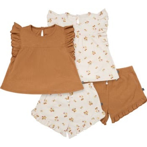 Flutter Sleeve Top and Shorts Set, 12M